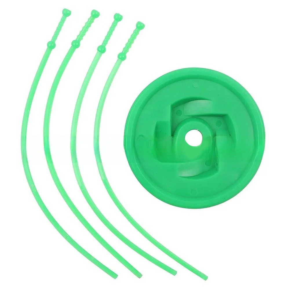 Replacement Trimmer Head for Brush Cutters Engineered for Cross-Model Fit Includes 4 Trimmer Lines for Outdoor Landscaping Tasks