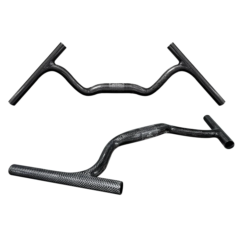 BALUGOE Mountainbike-Lenker Modifikation Spezialform 31,8mm Durchmesser MTB-Lenker 3K Glanzfinish Maßgefertigtes Fahrradzubehör