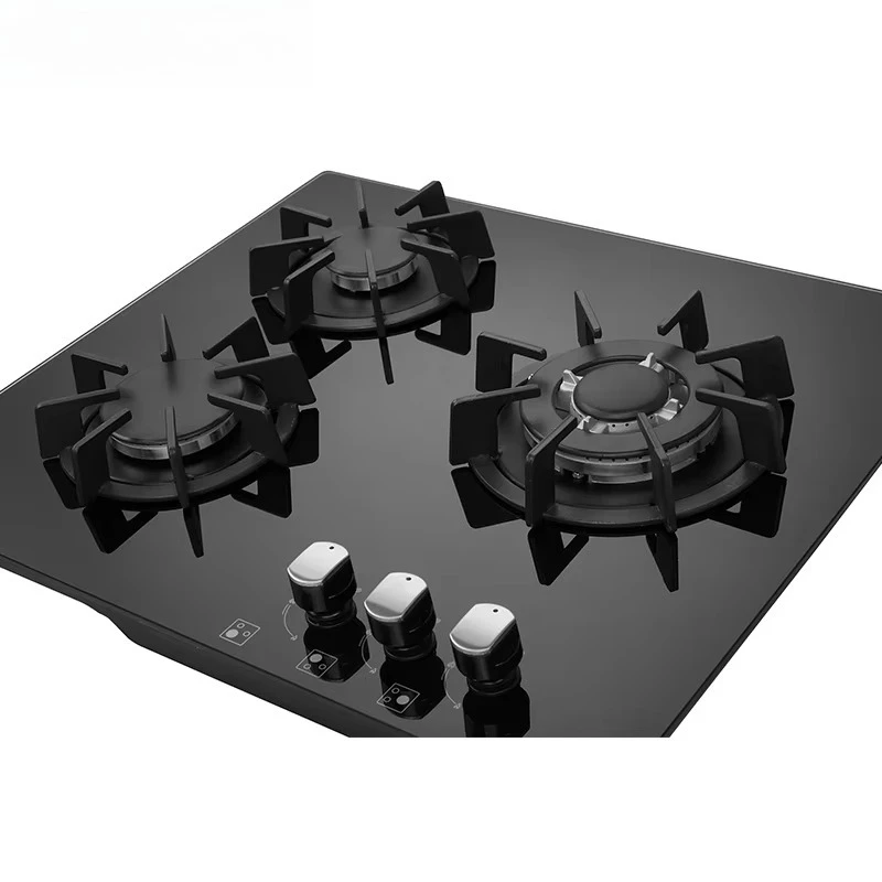 Competitive Price 60cm 3 burner Gas Stove Portable Russian Gas Cooker Good Price Cooktops Gas Hob