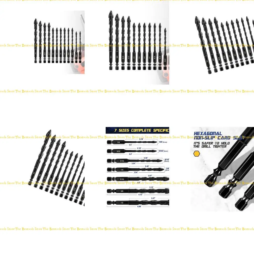 

12pf 12peece/Set Drill Bint предназначенный для бетонной стеклянной древесины с тепловой рассеянием