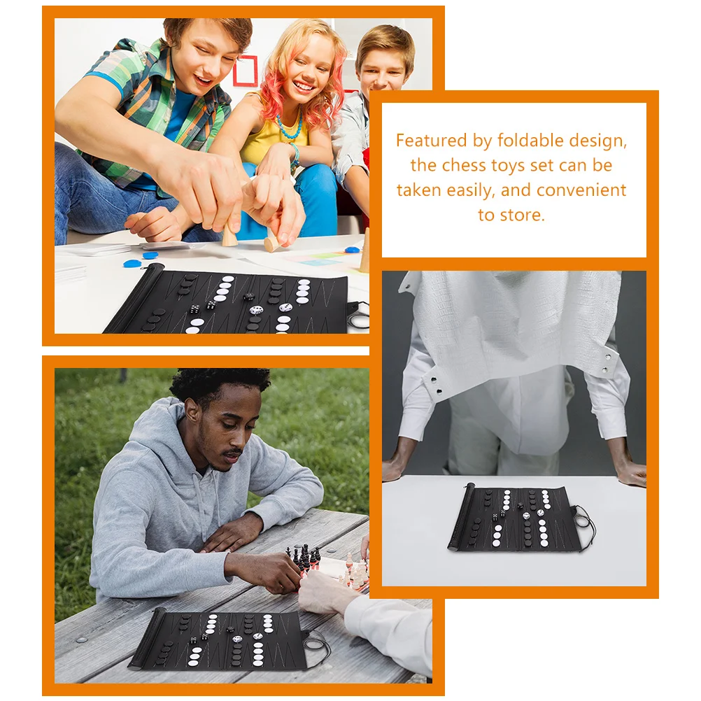 

Kids Suit Strategy Board Games Checkerboard Interactive Chessboard Child