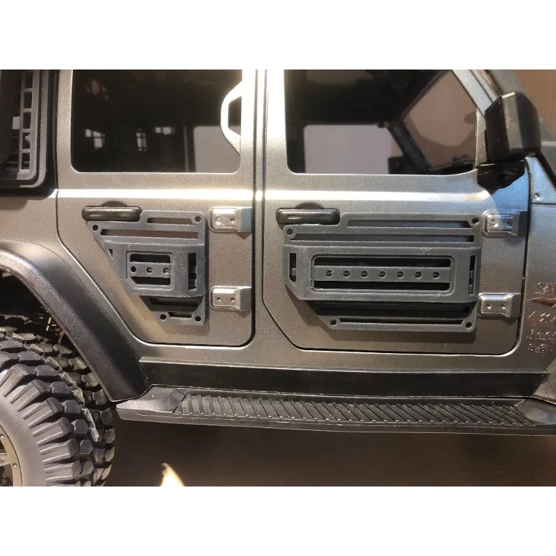 

MN128 дверная сетка, изготовленные на заказ декоративные детали для радиоуправляемого автомобиля для 1/12 радиоуправляемого гусеничного грузовика, обновленные и модификационные аксессуары