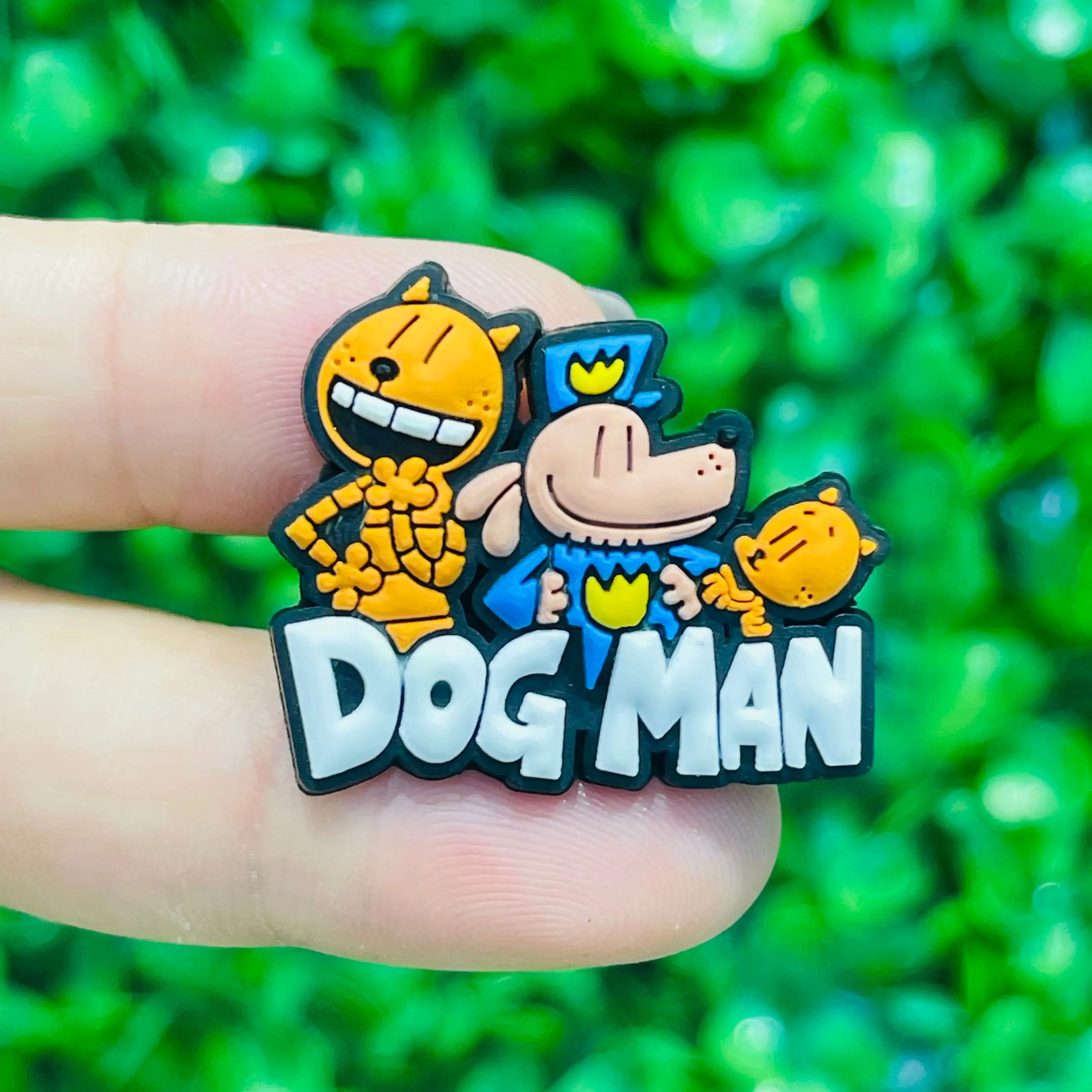 12-100pcs Cartoon Dog Man Sherlock Shoe Charms PVC Accessories DIY Shoes Buckle Decorations fit Wristband Party Kids Gifts image 6