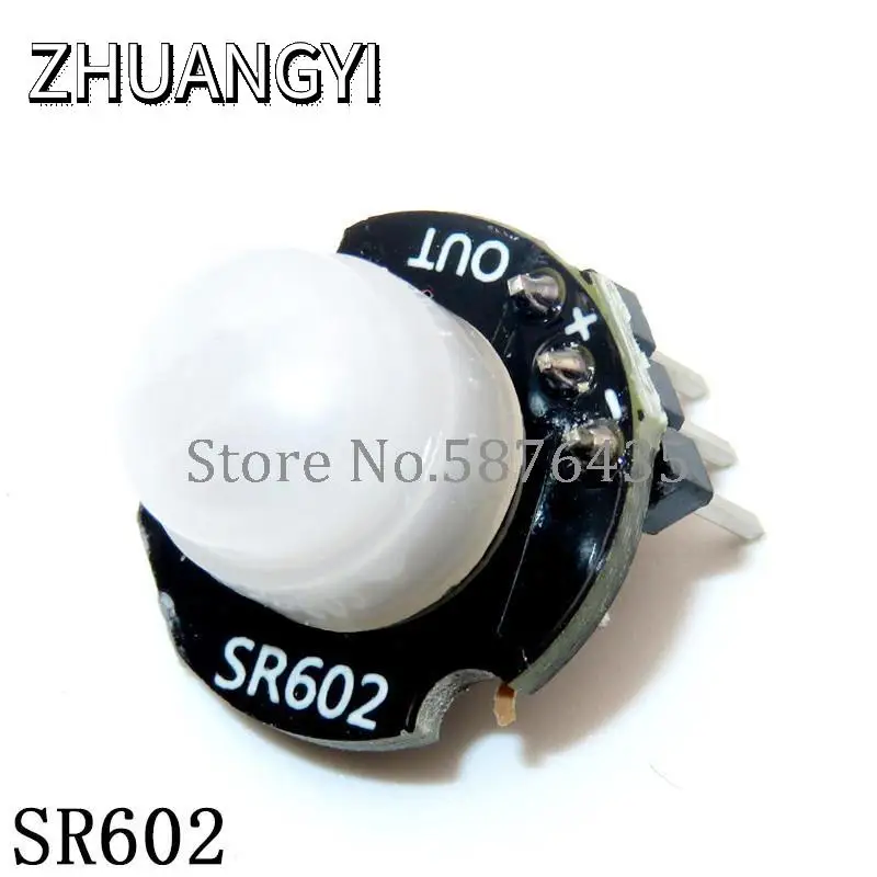 HC-SR501-módulo Detector de movimiento, dispositivo con soporte de módulo piroeléctrico infrarrojo, HC-SR505, AM312, SR602, ajuste de RCWL-0516