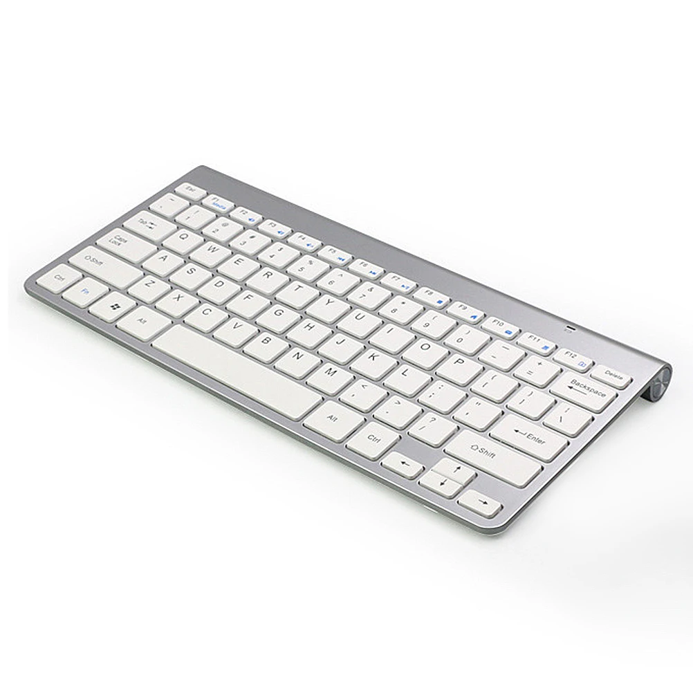 

Wireless Mouse Combo 2.4G Ultra-Thin Mini Keyboard For Office Home Portable Silver 2.4Ghz Computer Keyboard For Laptop Tablet