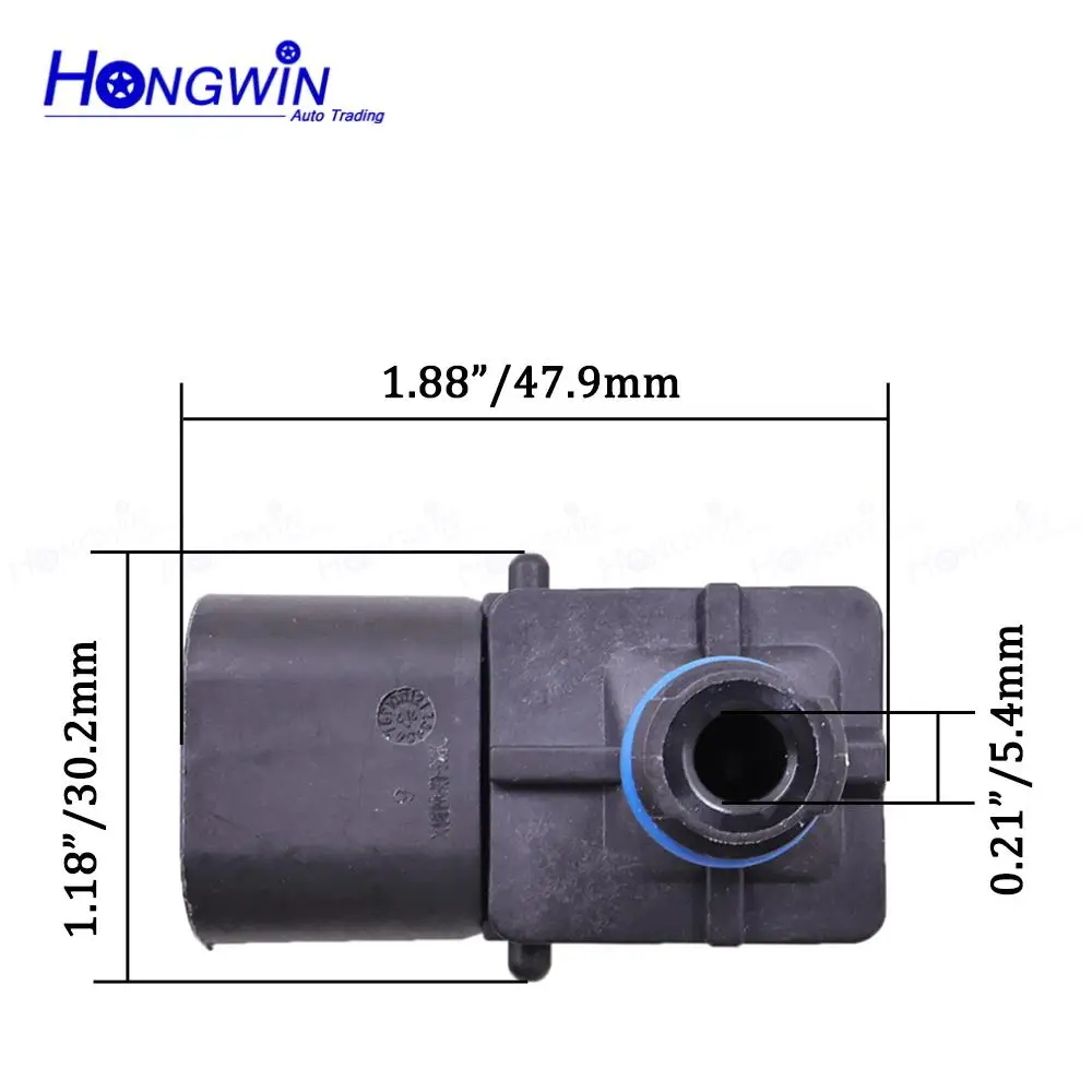 Manifold Pressure MAP Sensor For Chrysler 300 Dodge Charge Ram 1500 2500 3500 Jeep 5033310AC 5149091AA 56028562AA