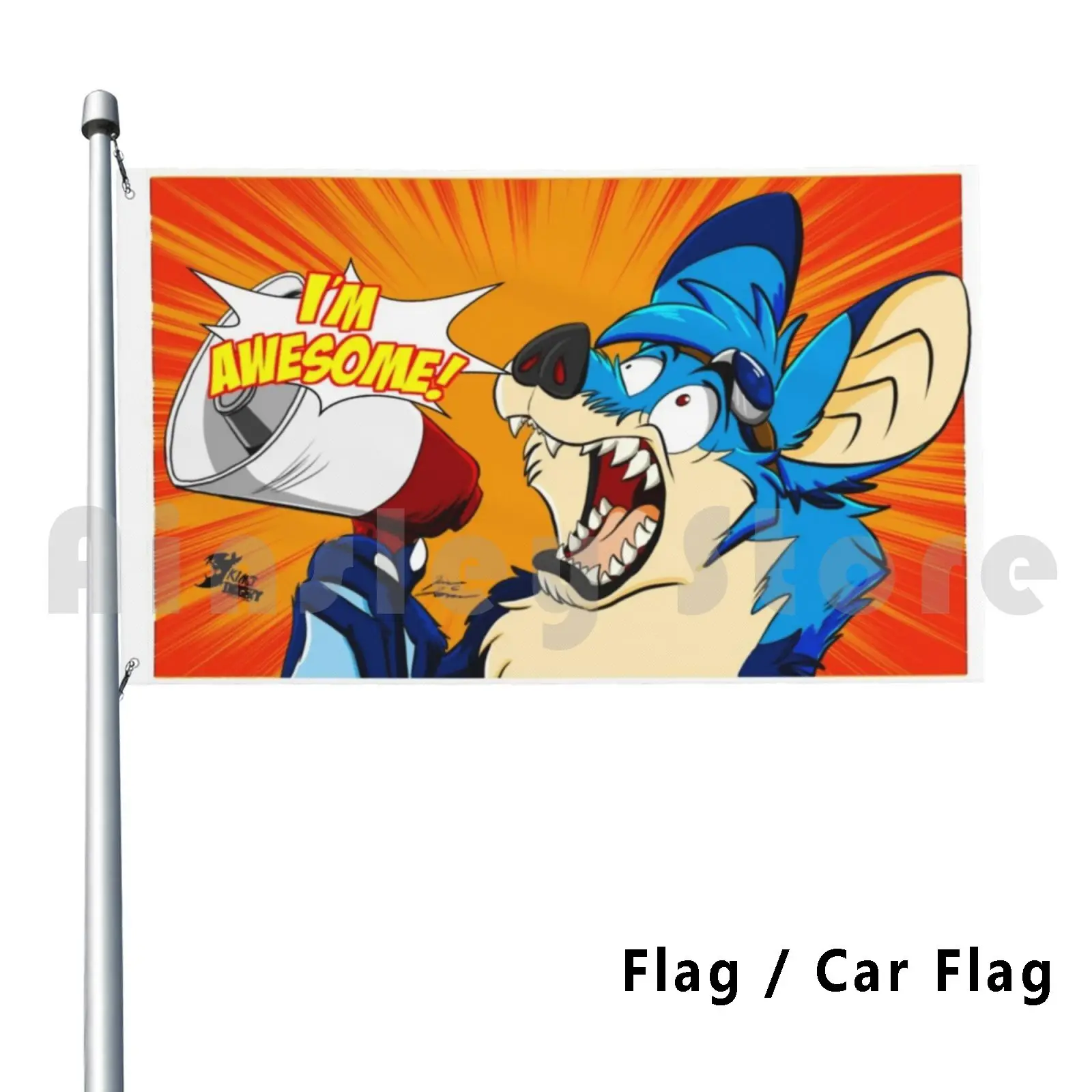 Flag Car Flag 
