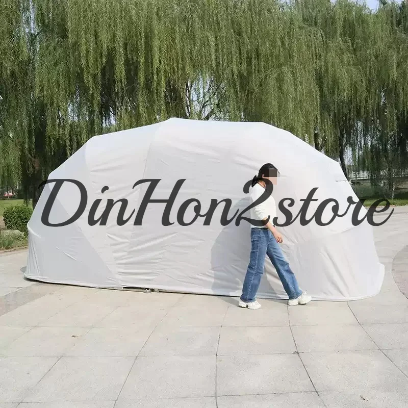 outdoor sunshade parking shed Car home parking space hydraulic telescopic mobile folding carport