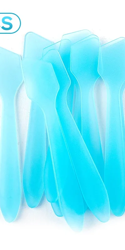 10 Uds Mini espátulas cosméticas cuchara crema Facial máscara de maquillaje cuchara mixta herramientas de belleza DIY aplicador de maquillaje Facial de ojos palos