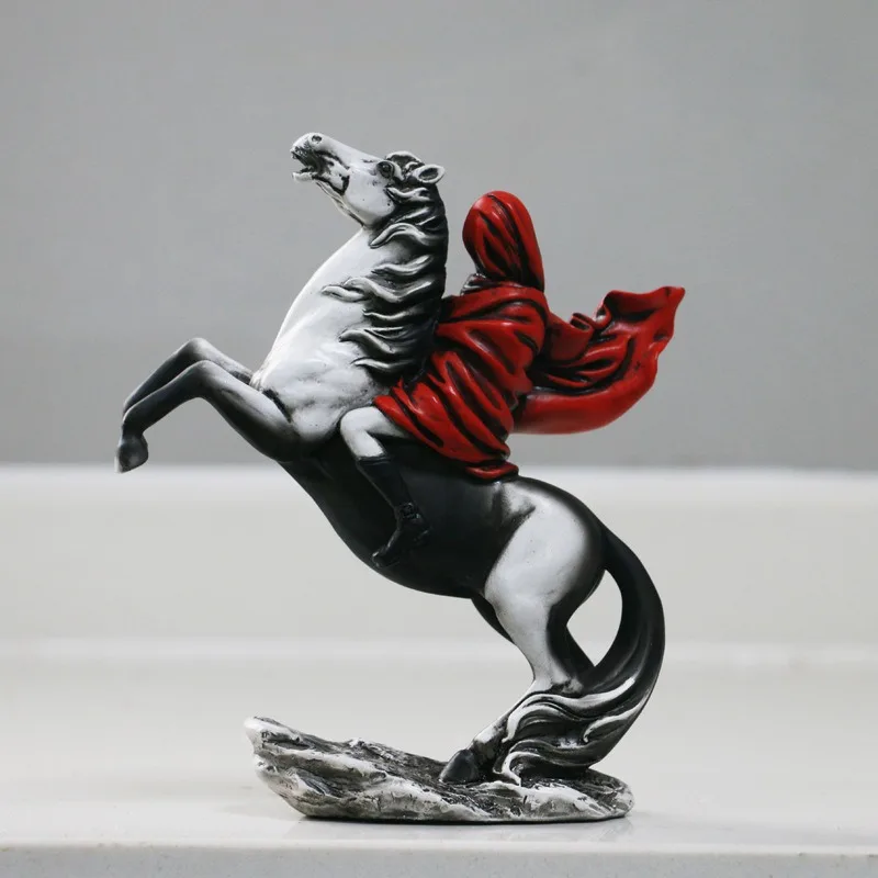 New Banksy Sculpture Series, Flower Throwing Statue, Pop Art Modern Balloon Girl Statue, Office Home Decoration