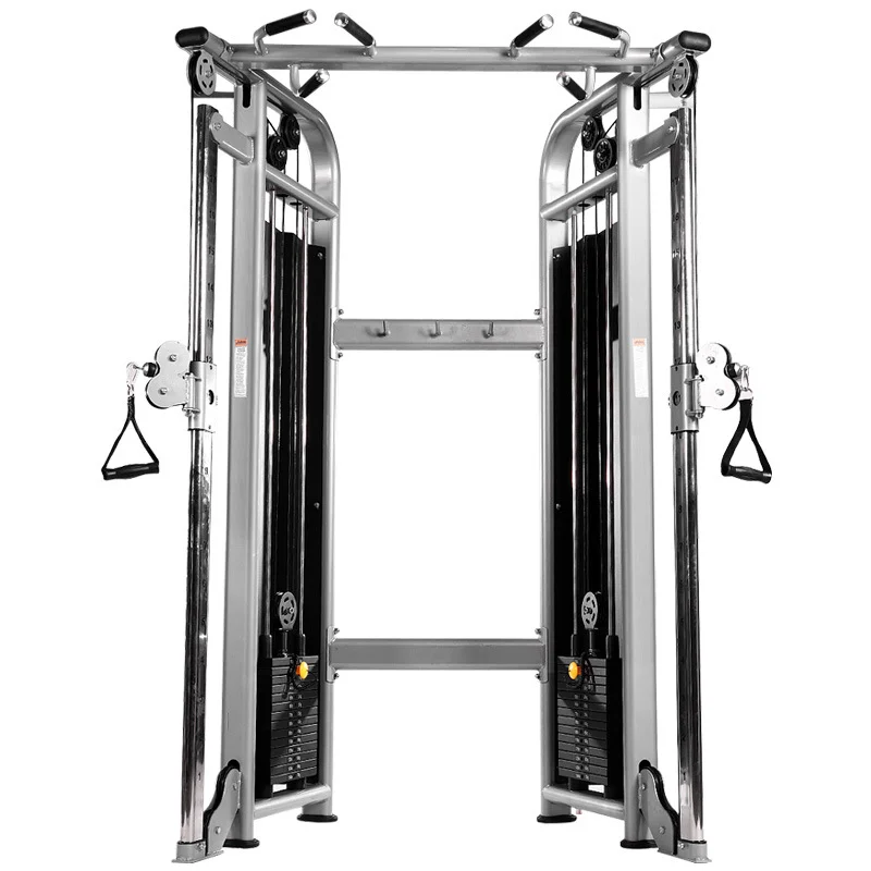 Multi-Functional Gym Strength Training Equipment Dual Pulley Cable Crossover Trainer for Conditioning Training