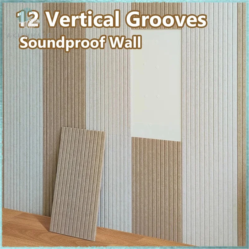 60*30cm Home Decor Acoustic Wall Panels Soundproof Sound-absorbing Panels Felt Cork Tiles Board for Door Wall Ceiling Decoration