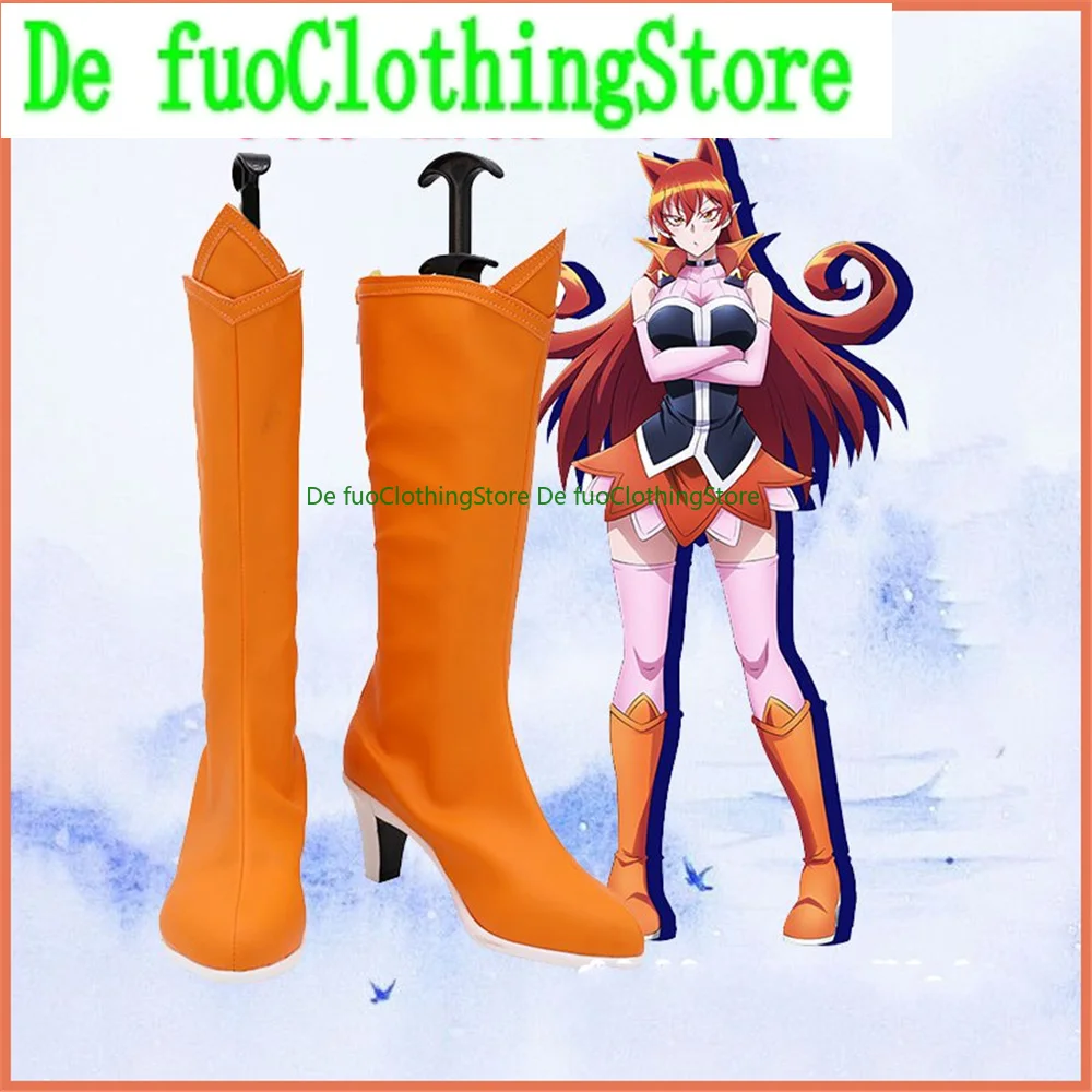 Defuo Welcome To Demon School Iruma Kun Azazel Cosplay Shoes Boots Anime Christmas Game Anime Halloween Shoes Store