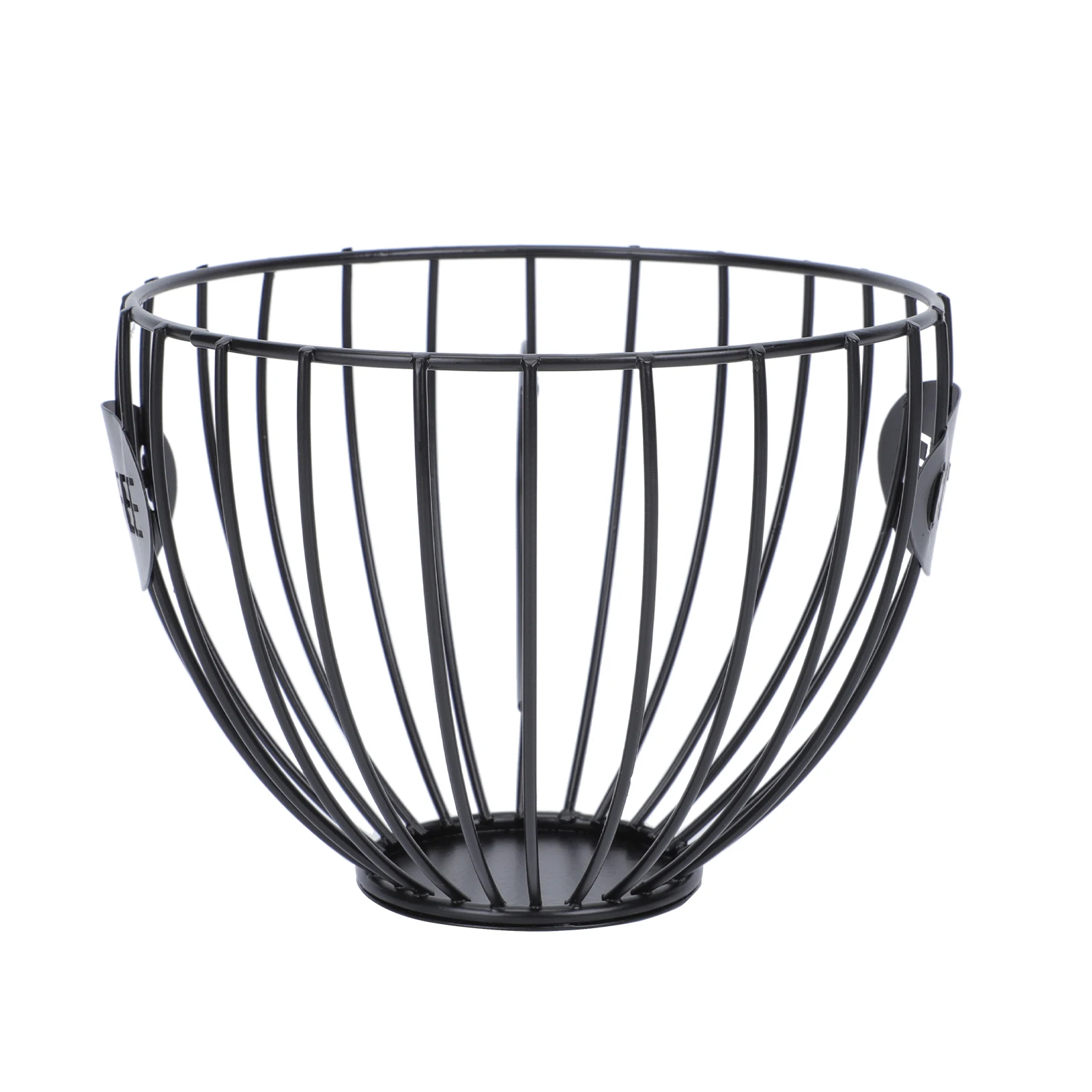 

1pc Iron Fruit Storage Basket Compact Coffee Cup Shaped Kitchen Snack Food Serving Home Restaurant Bar Storage Containers