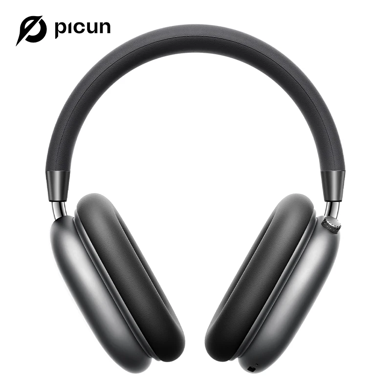 Picun F5 Active Noise Cancelling Wireless Headphones Head Tracking 3D Audio 40mm Hi-Res ANC Bluetooth Headset HIFI APP Control