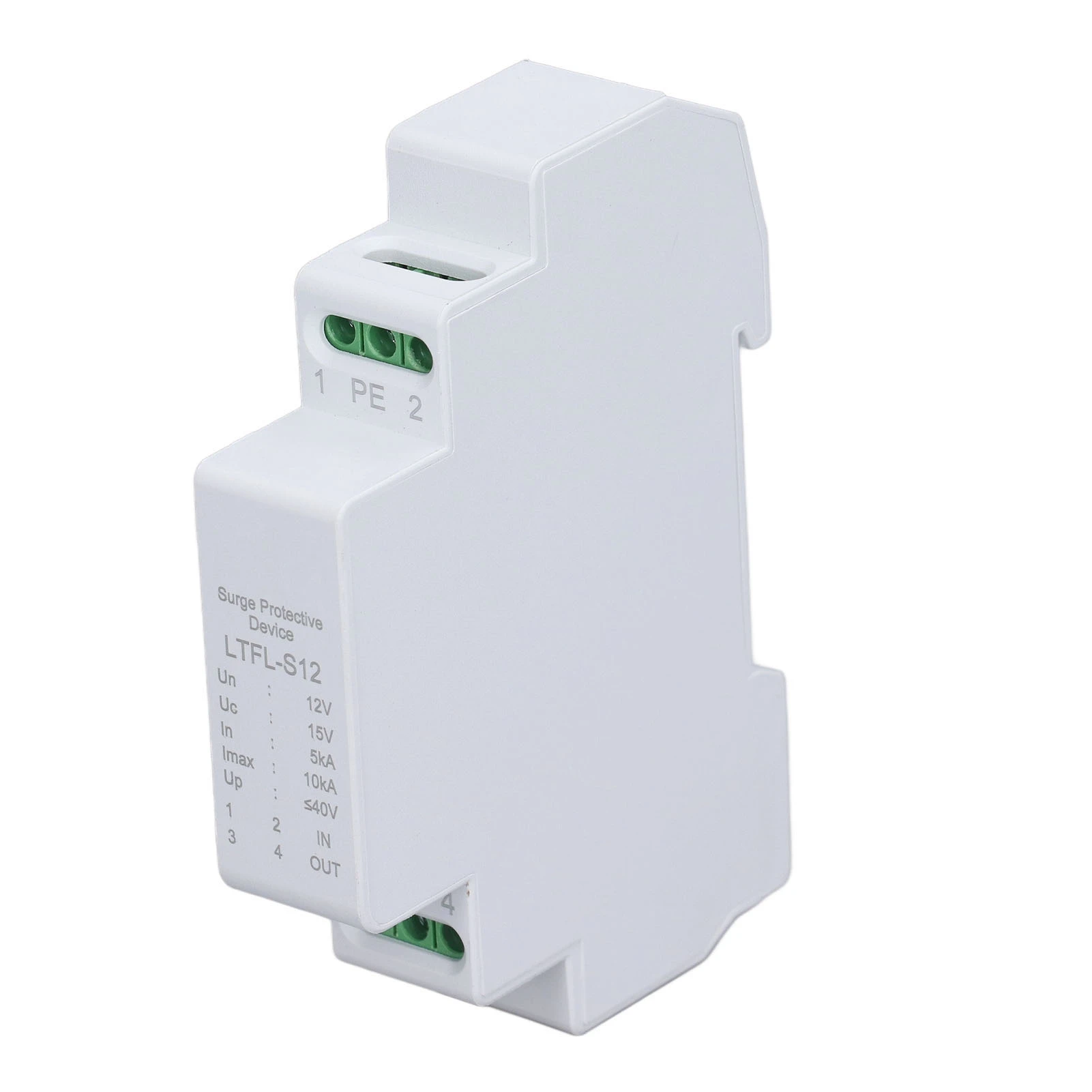 Surge Protective Arrester Device IP20 12V 5‑10KA RS485 Control Signal Surge Voltage Arrester Module
