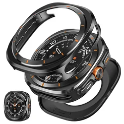 Aluminum Alloy Case for Samsung Galaxy Watch Ultra Bazel 47mm Accessories Metal Frame Protective Bumper Galaxy Watch Ultra Cover