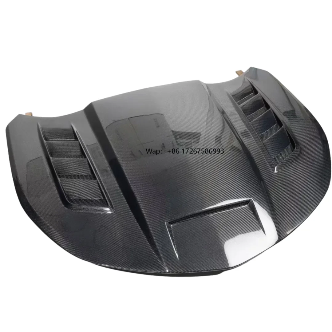 Real Carbon Fiber Car Engine Hood for Camaro 6 Th 2016-2024 Bonnet Cover Bodykit Parts Auto Accessories
