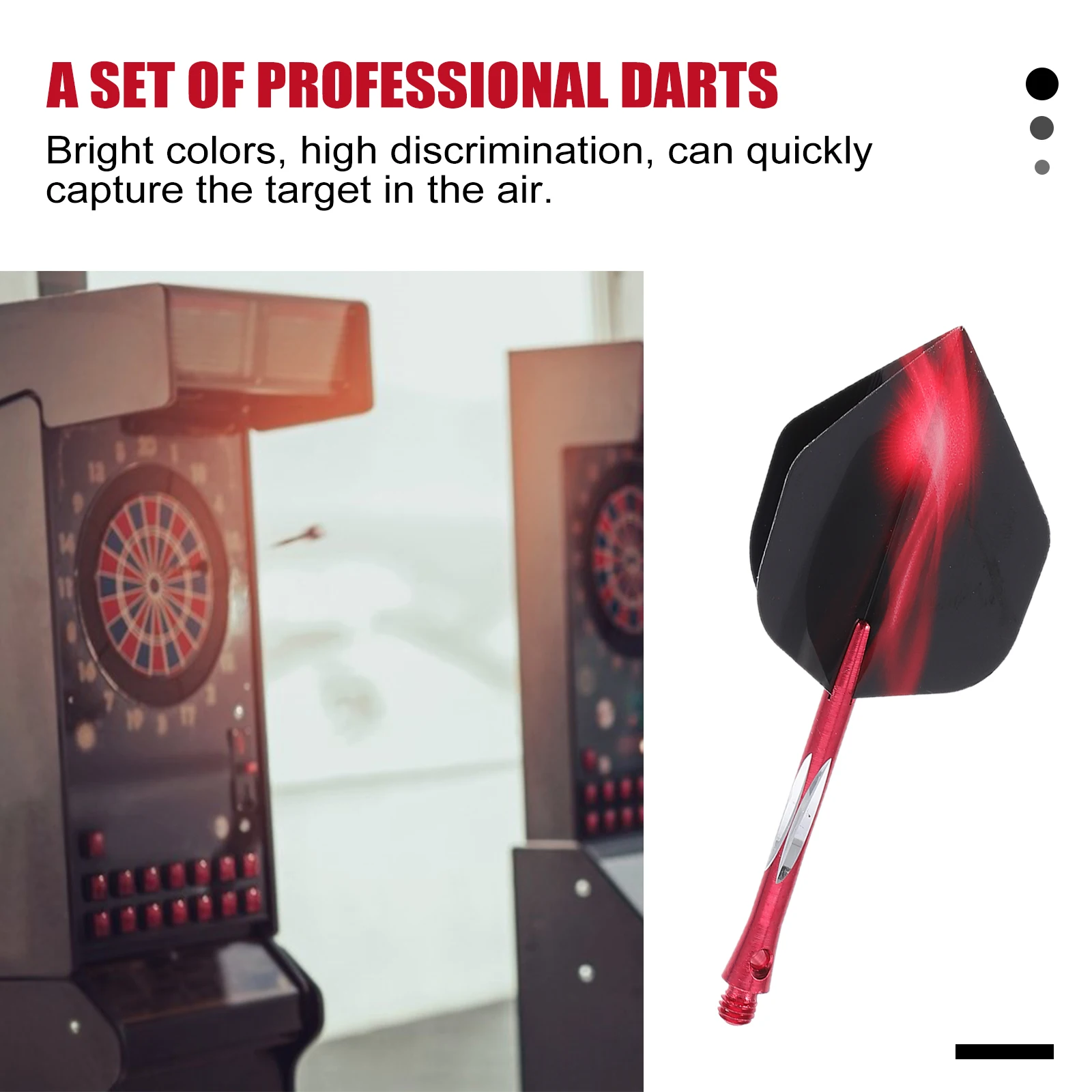 

Dart Tail Durable Tip Beginner Indoor Wing Tails Casual Flights Throwing Toys The Pet Funny Supple Tips