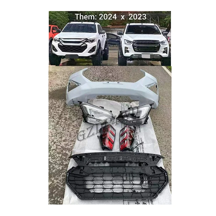 

New Items Upgrade Body kit For Dmax 2021 upgrade to Dmax 2024 Facelift Kit