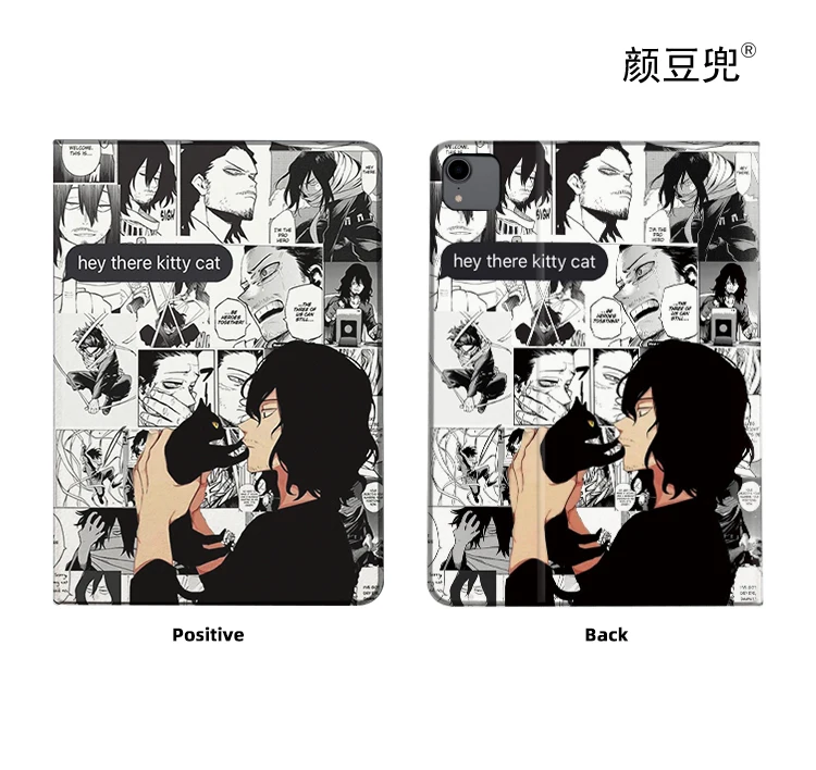Shōta Aizawa Anime Hero Acad لجهاز iPad Air 4 5 Mini 5 6 حافظة فاخرة من السيليكون لجهاز Pro 12.9 11 لجهاز iPad 10th غلاف حماية Pro13