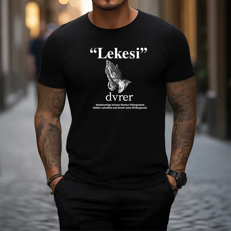 

Футболка для мужчин, летняя футболка с рисунком, модные большие трендовые футболки с принтом аниме, удобная уличная одежда Y2k, мужские футболки, топы