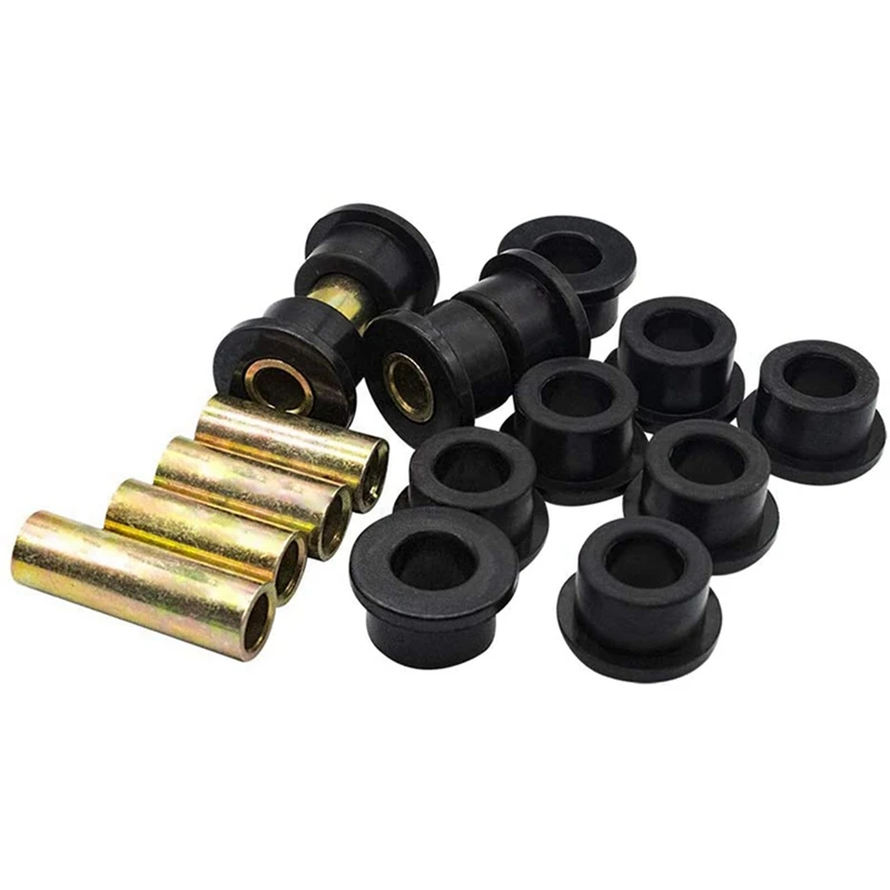 2 Set Front Or Rear Leaf Spring Front Upper A Arm Suspension For Club Car DS Golf Cart,Bushing And Sleeve Kit