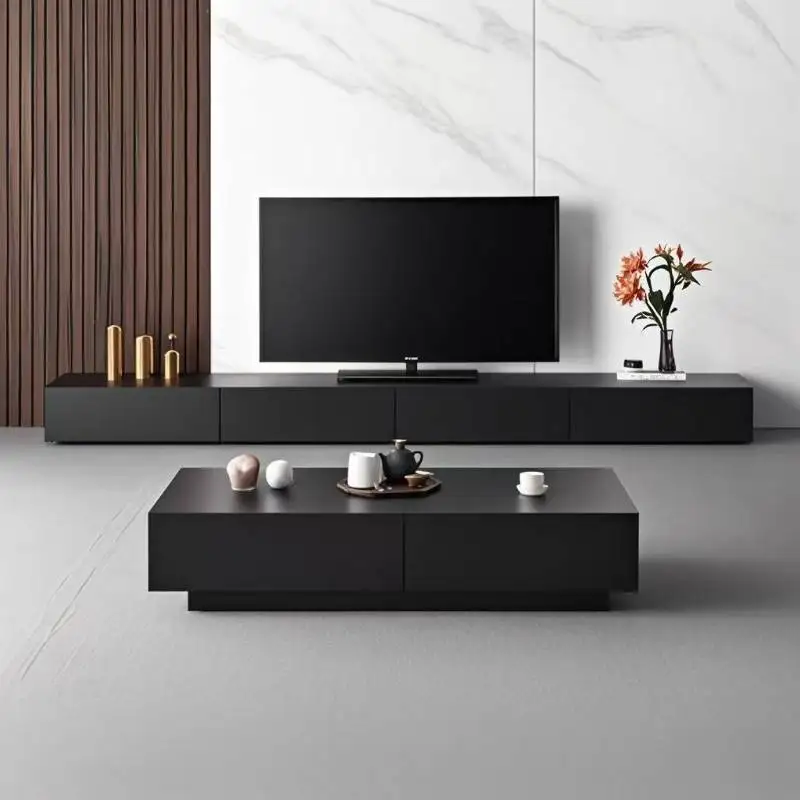 

Минималистичный европейский шкаф для телевизора, длинный темный скандинавский шкаф для хранения ТВ, роскошная мебель для дома Fernsehtisch