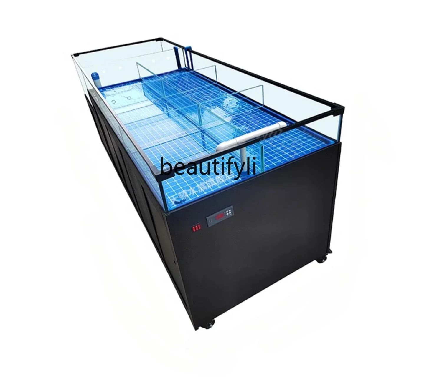 

Seafood Pool Refrigeration Integrated Seafood Shellfish Pool Mobile Seafood Fish Tank Hotel Shrimp and Crab Pool