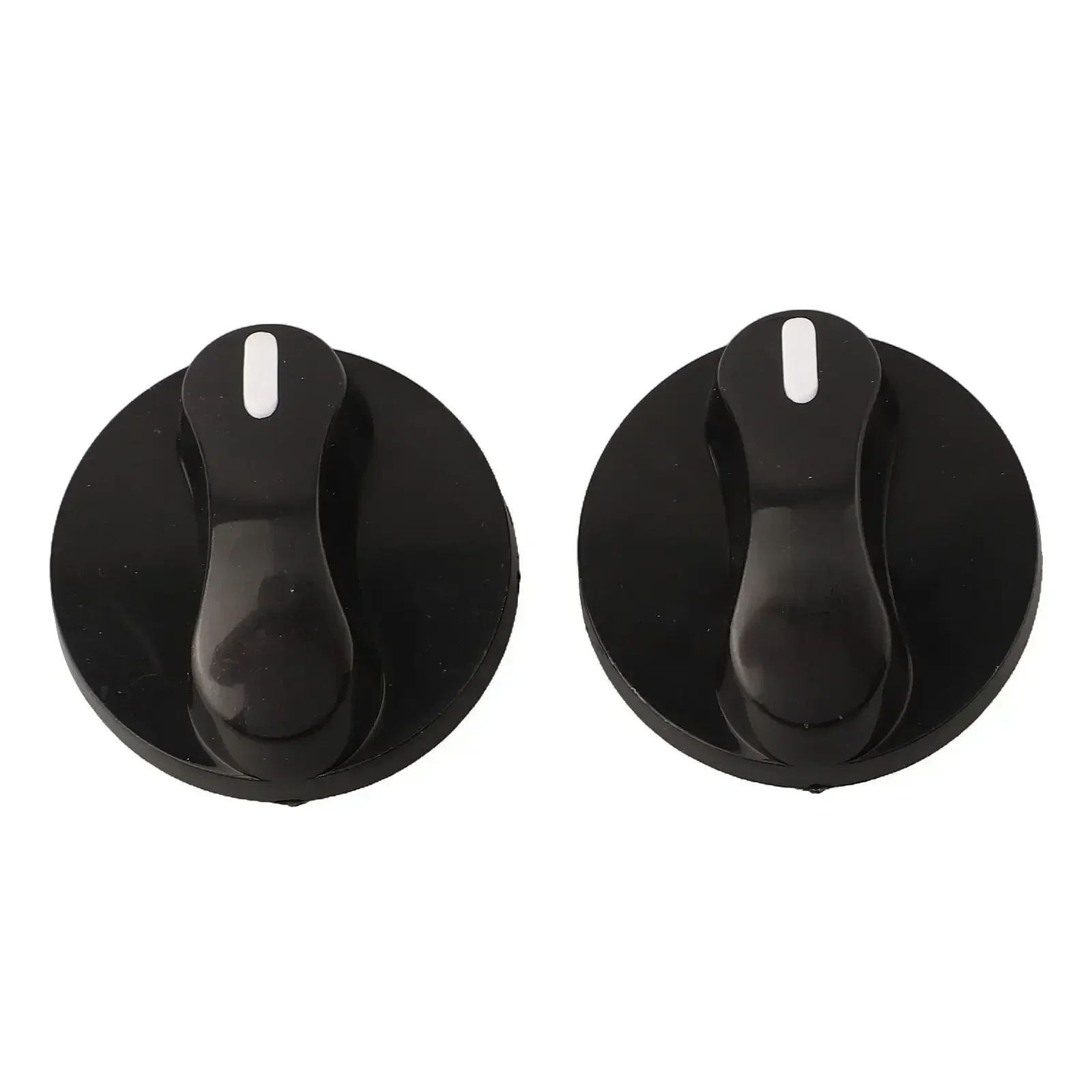 2PCS Gas Stove Plastic Knob 8mm Hole Stove Accessories For Zero Degree Replacement For Damaged Gas Ranges