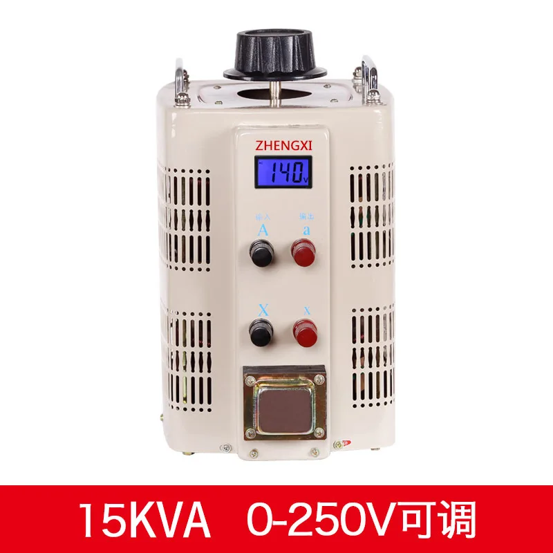 5000W AC Auto-Transformer 0-300V Adjustable Single Phase Variable Voltage Regulator for Motor Heater Light Dimmer