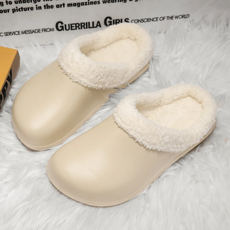 Зимние легкие флисовые теплые удобные противоскользящие тихие домашние повседневные разноцветные хлопковые тапочки для пар