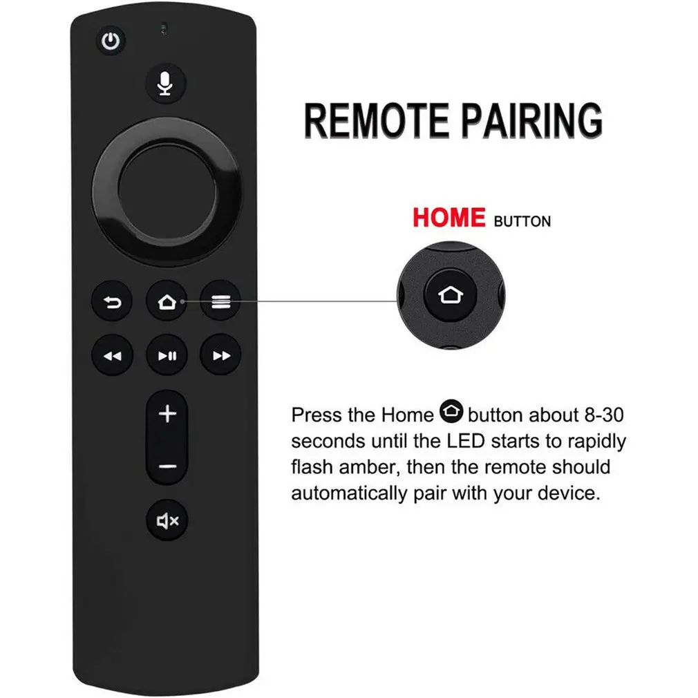 

L5B83H Voice Remote Control Replacement For A-mazon Fire Tv 2Nd 3RD Gen Stick 4K Fire TV Stick With Alexa Voice Smart Search