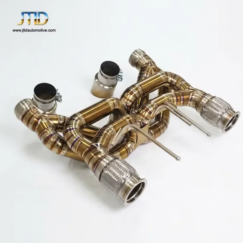 Expertly Crafted Titanium Exhaust System for Mclaren 720S Precision Pipe Structure Vehicle Fitment Automotive Components