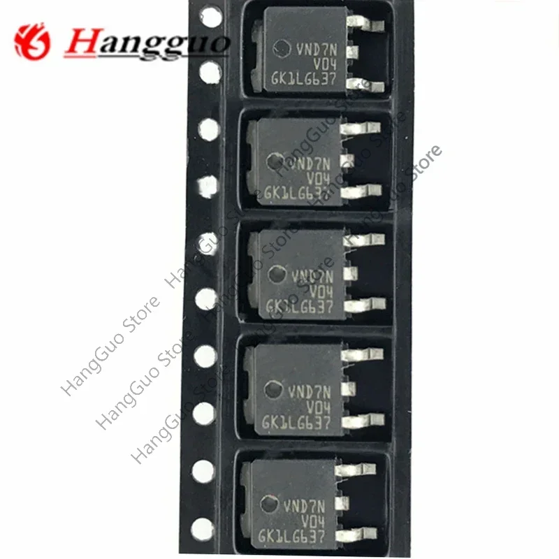 10PCS/Lot Original VND7NV04 VND7N V04 TO-252 IC Chip