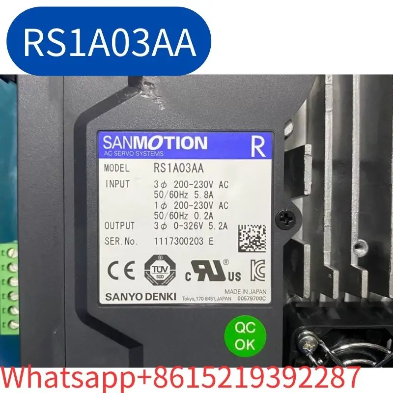 Imagem -03 - Servo Driver Testado ok e Navios Rapidamente Rs1a03aa