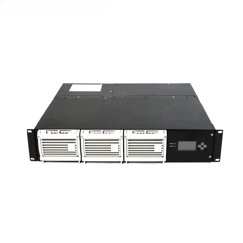 48v Rack Rectifier System   Embedded 48v Telecom Rack Mount System  48vdc or 24vdc  Dual-output 9kw  for  Industrial
