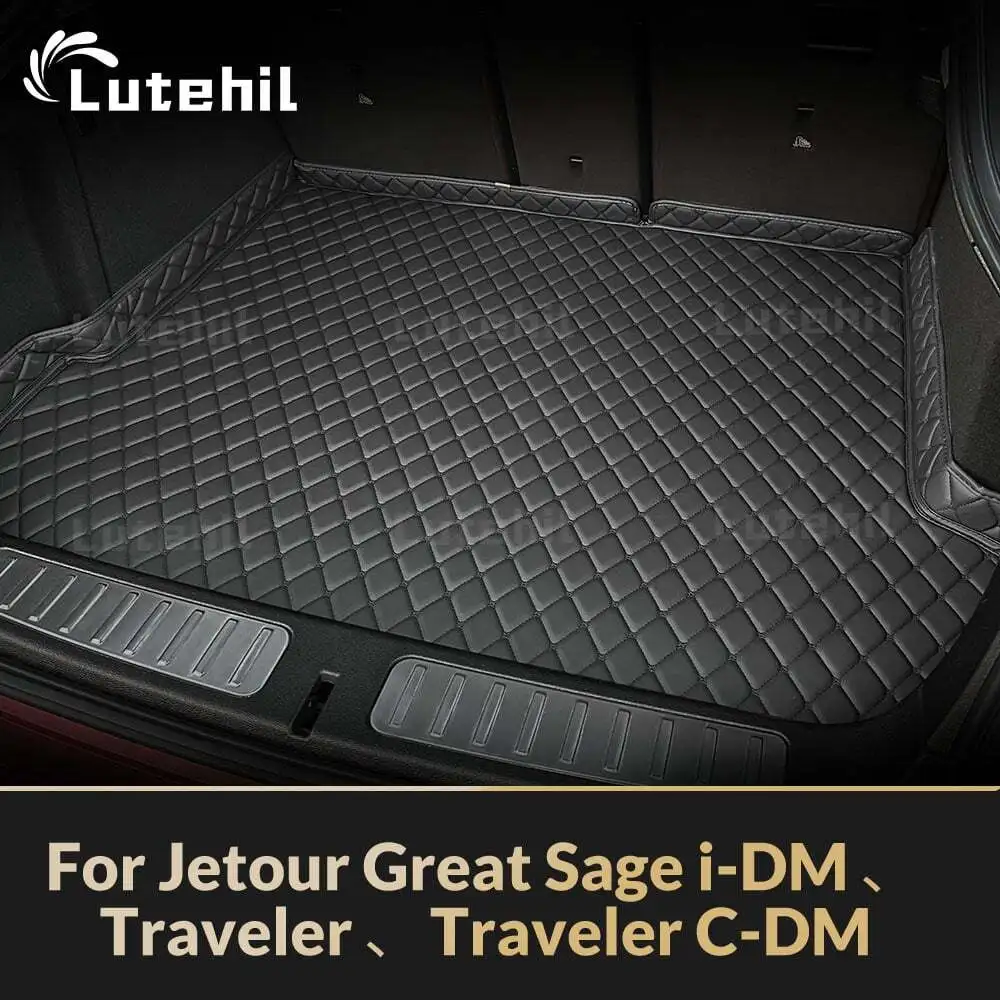 

Для Jetour Great Sage i-DM 、Traveler 、Traveler C-DM изготовленный на заказ коврик в багажник автомобиля защитный коврик грузовой вкладыш авто аксессуары для интерьера
