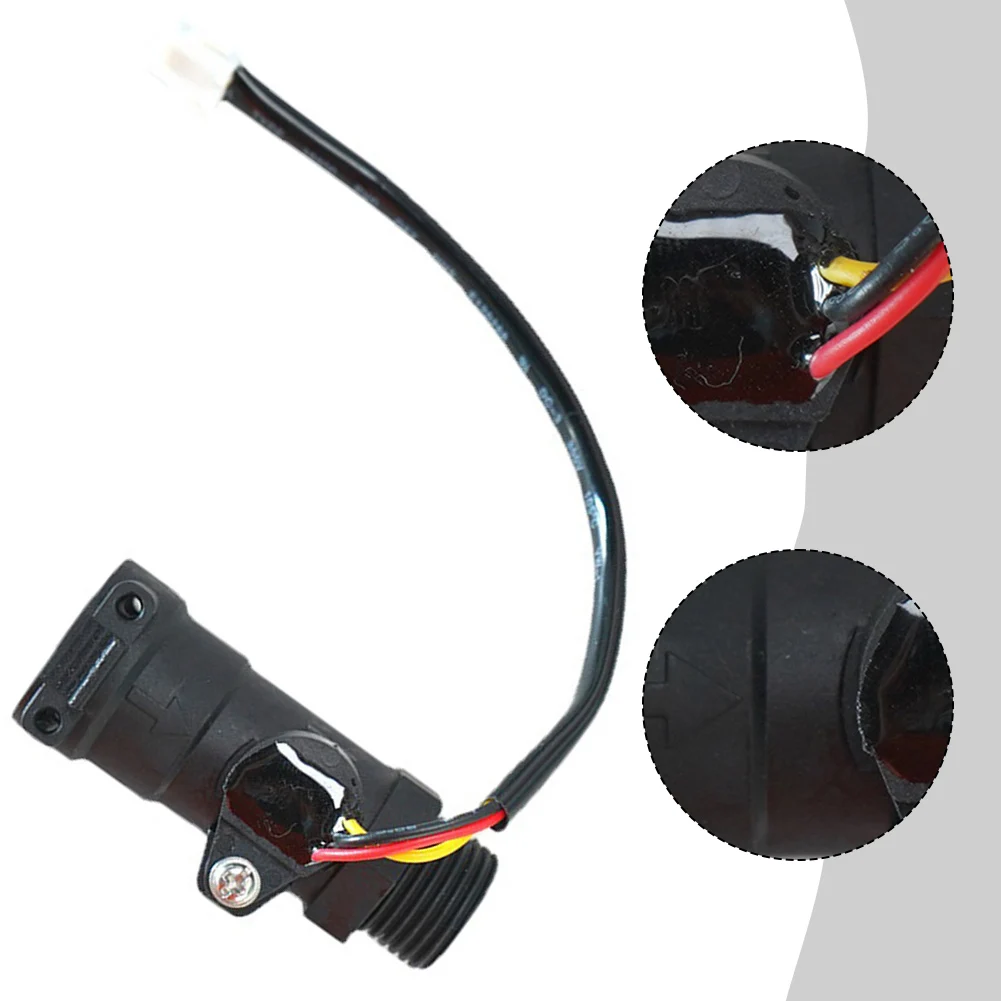 1pc Water Flow Sensor For Hot Water Heaters Wall-hung Boilers Household 6.7cm Meter Water Heater Flow Sensor Home Hot Water Tool