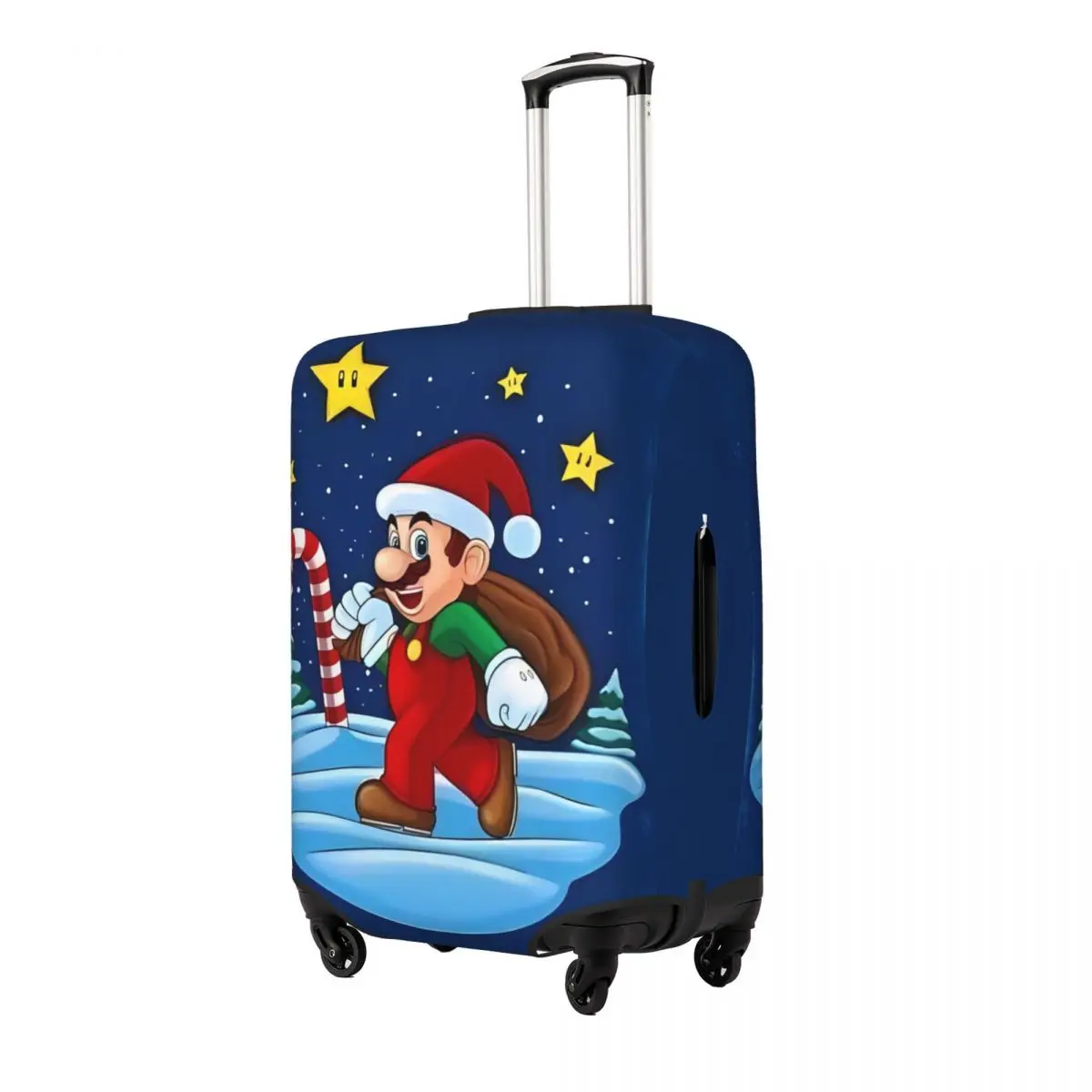 MINISO Sanrio M-marioes Christmas Suitcase Cover Vacation Cruise Trip Practical Luggage Case Protection