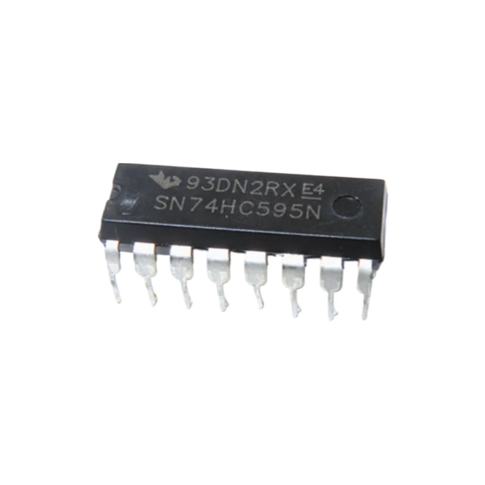 

35pcs SN74HC595N 74HC595 DIP 16 Through Hole 8 Bit Serial Shift Register Logic IC for LED Display Control