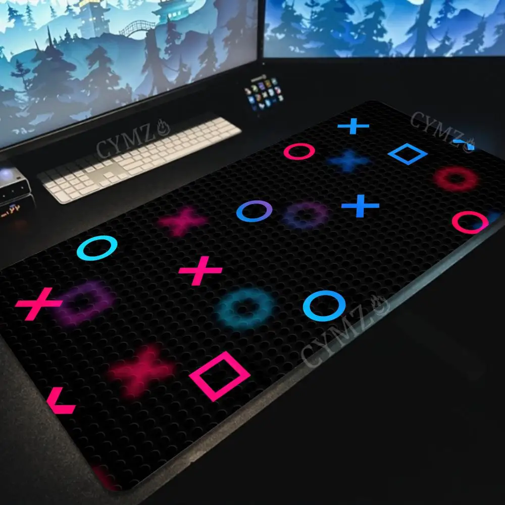 

The key pattern of the game controller large Mouse Pad Desk Mat Gaming Mats anti-slip Durable offices accessories mouse mat