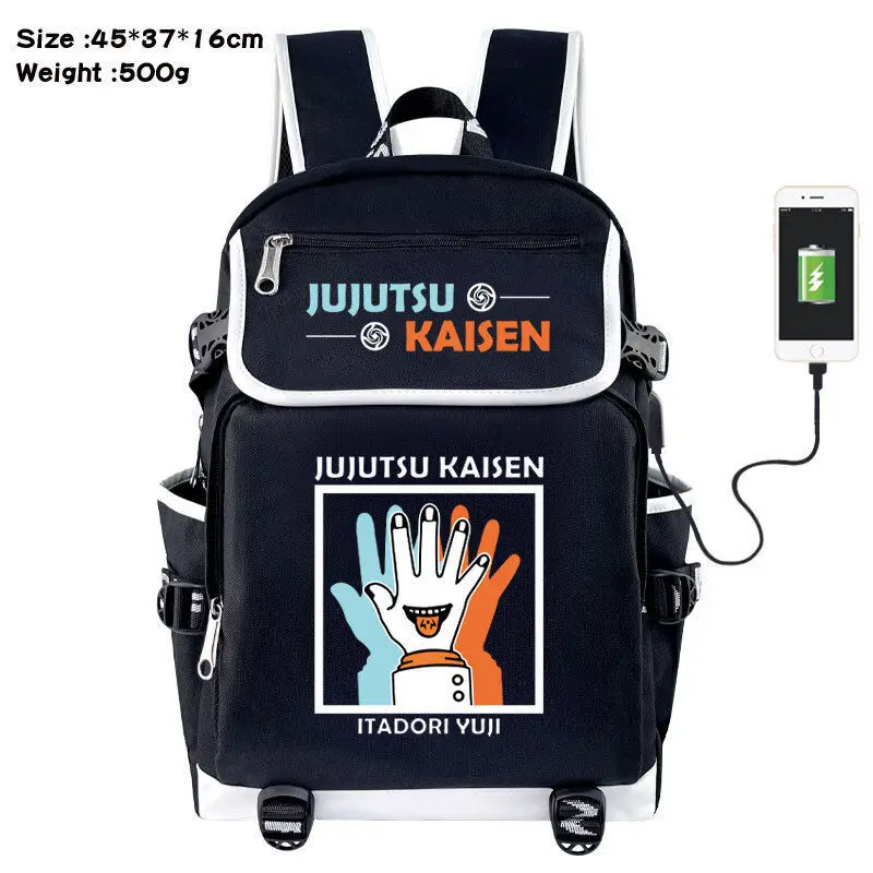 New Jujutsu Kaisen Jujutsu Kaisen Satoru Gojo Backpacks Casual Bags Teen Mochila