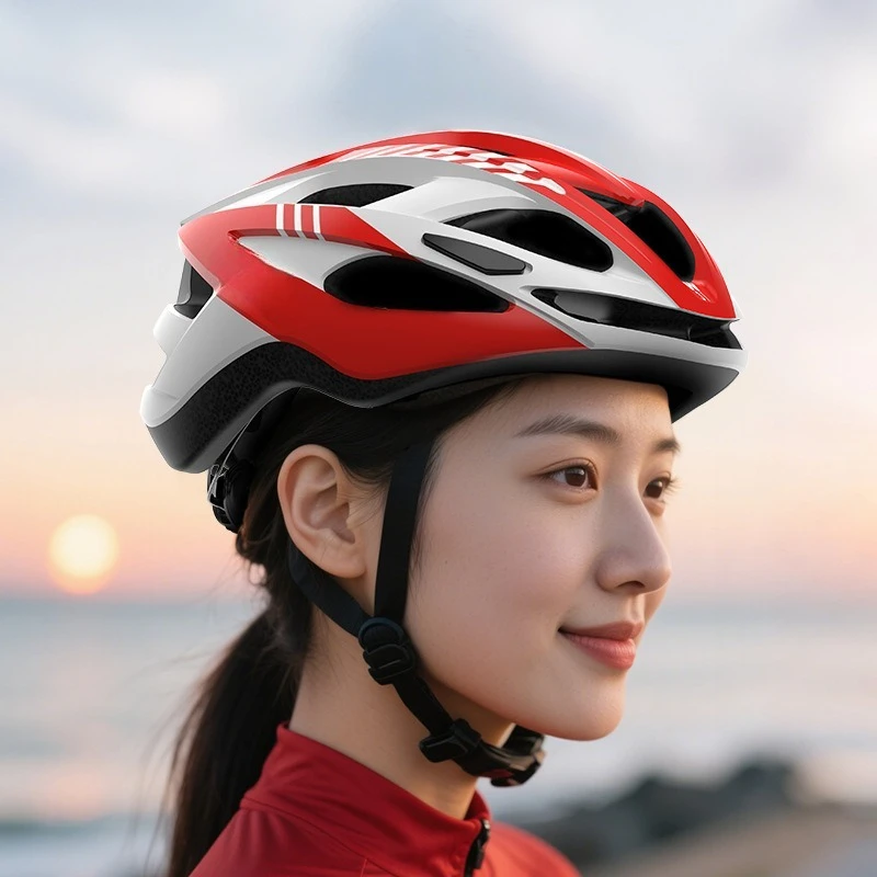 

Large size cycling helmet, bicycle bike cycling hard hat material, ultra-light and breathable, unisex