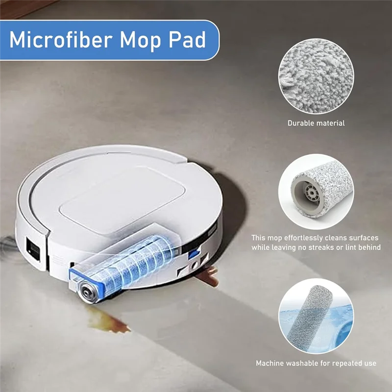 Stabiele accessoireset voor Ecovacs Deebot T80 OMNI Stofzuigeronderdelen Hoofdzijborstels Stofzakken Filters