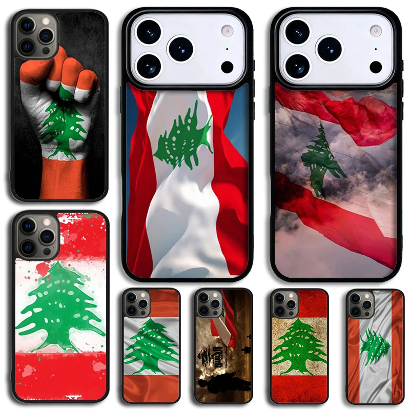 Phone Cases Lebanon - Lübnan Bayraklı Telefon Kılıfı iPhone 14