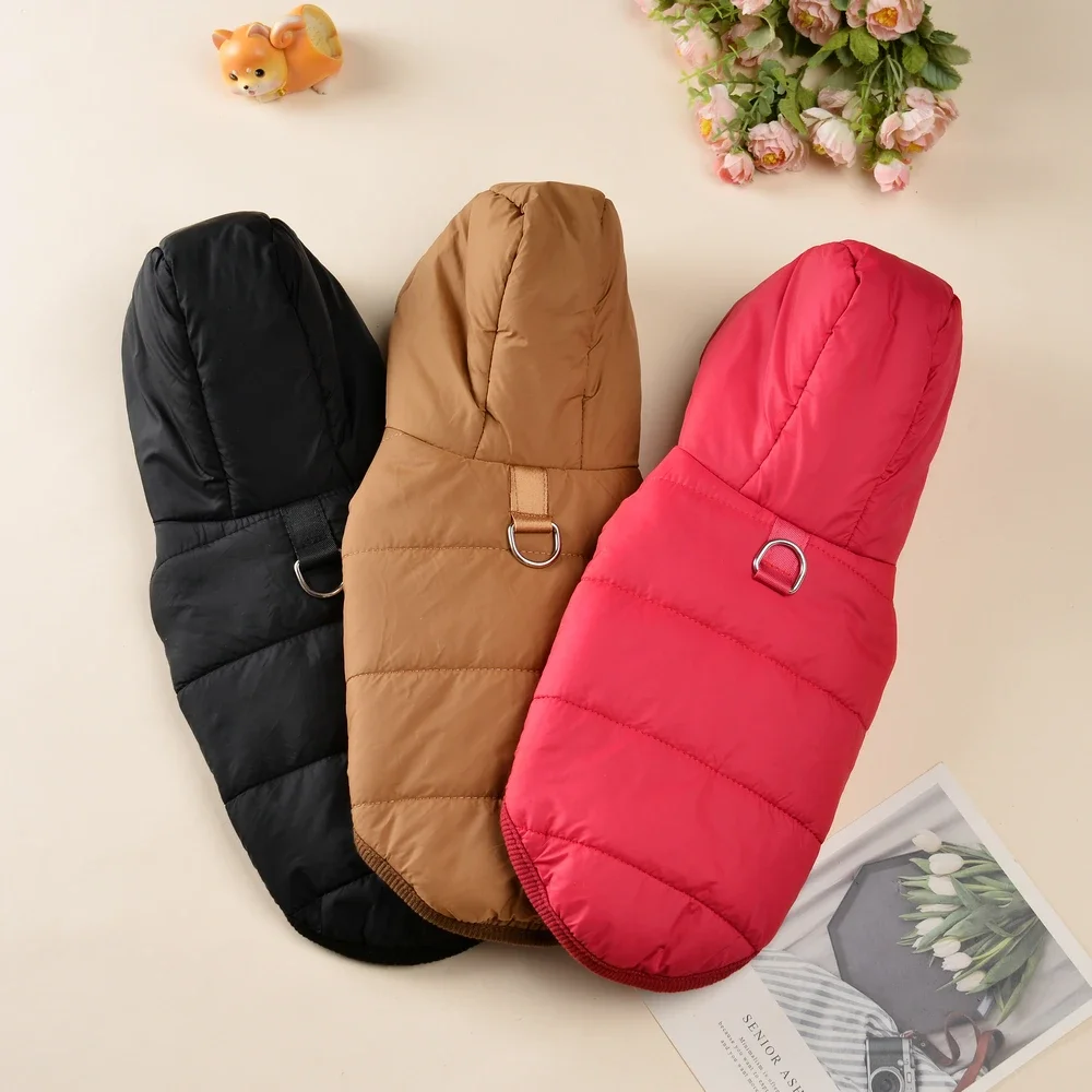 Warm Winter Dog Jacket For Small And Medium Breeds Windproof_voghion.com