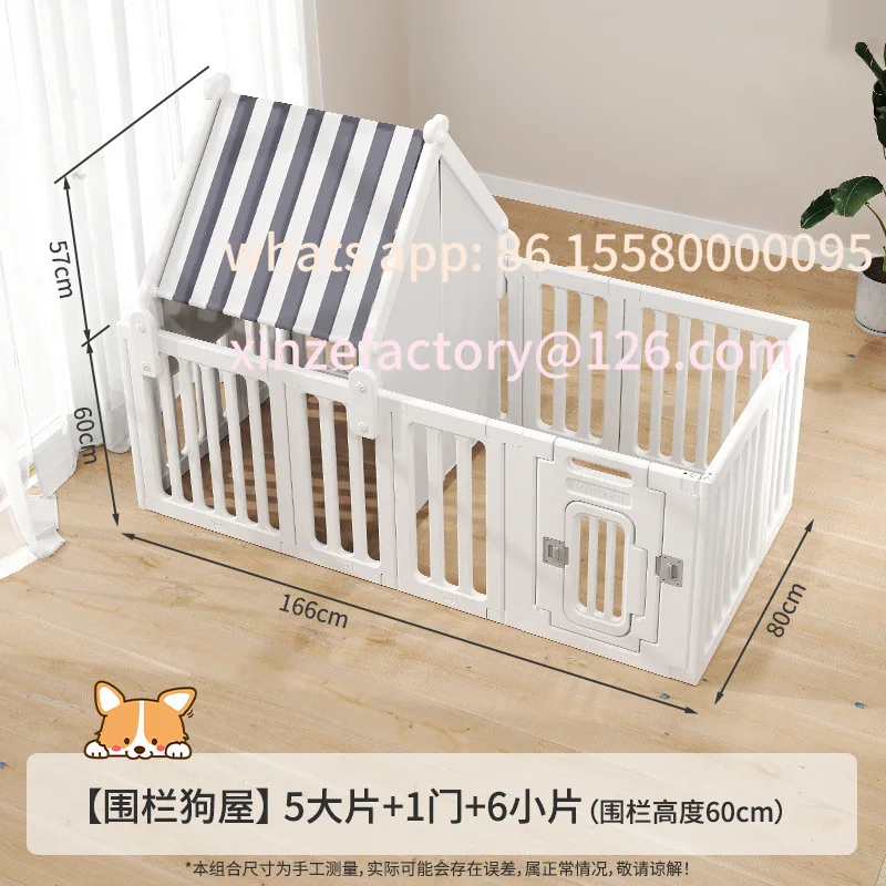 Customizable Dog House Fenced Indoor