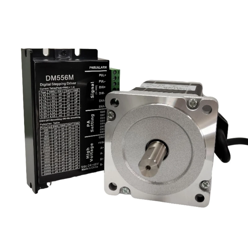 SUMTOR Nema34 محرك متدرج 6Nm 1.8 درجة محرك متدرج هجين مع مجموعة السائق
