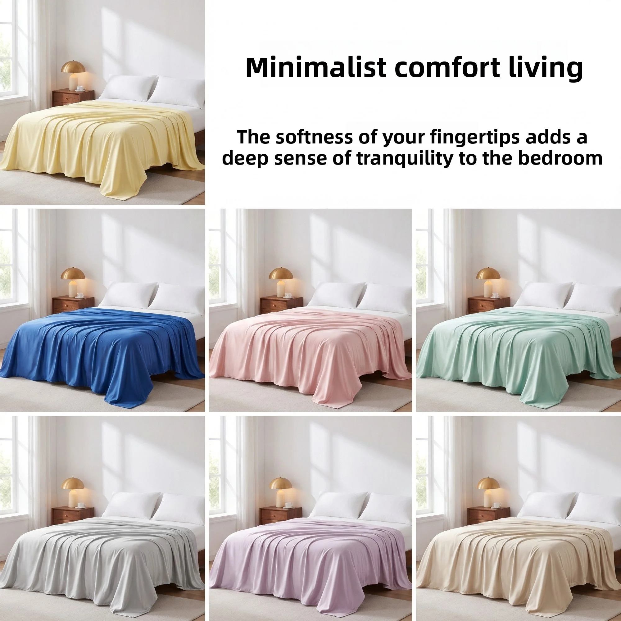 1pc Summer Cooling Banket, Sunscreen Fabric Cool Smooth Bed Blanket Suitable for Air-conditioned Room, Camping, Seaside Vacation